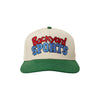 BACKYARD SPORTS HAT - CREAM/GREEN